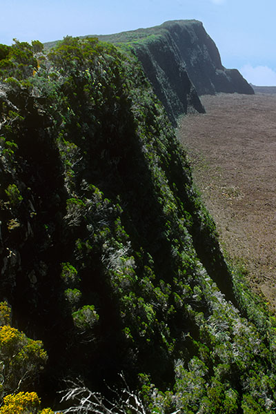 Rim of Piton de la Fournaise, Reunion