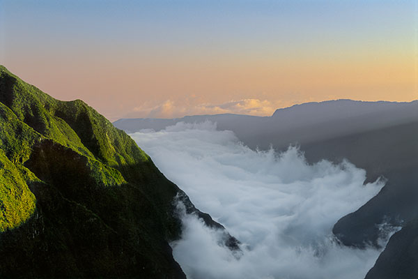 Massif of Piton de la Fournaise, Reunion