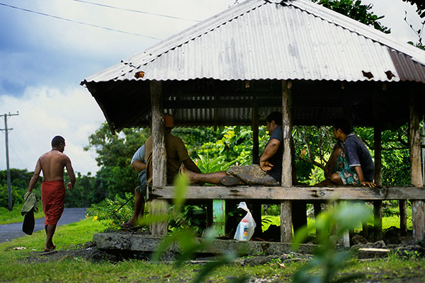 Living on Polynesian Island, Samoa
