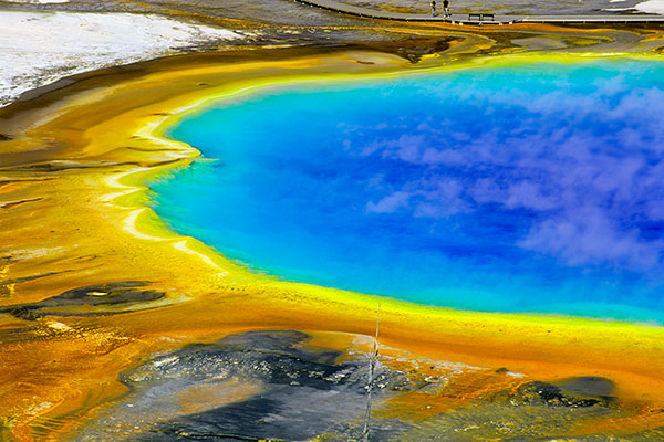 Grand Prismatic Spring, Yellowstone NP, USA