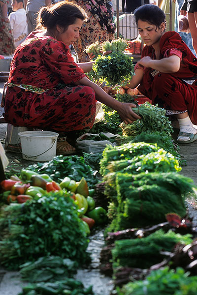 Samarkand Bazaar, Uzbekistan